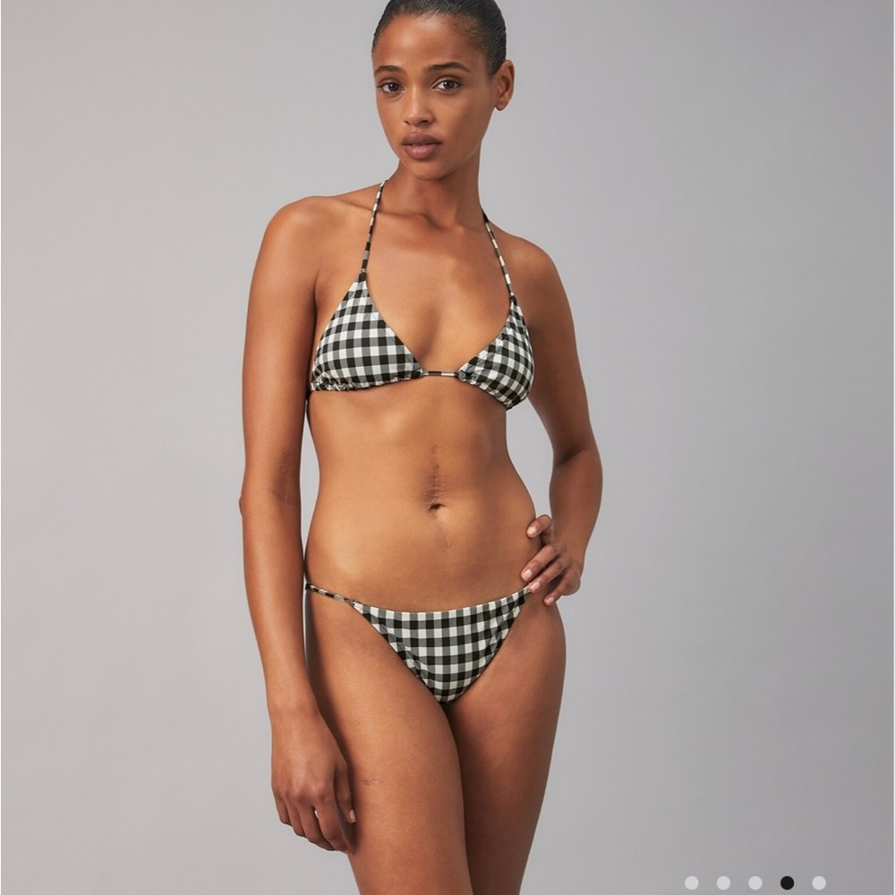 Tory Burch Gingham Bikini Bottom